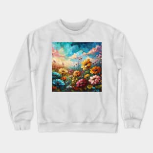 Rainbow Dream Field Crewneck Sweatshirt